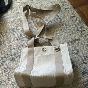 Lululemon Beige tote crossbody